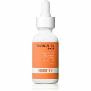 Revolution Skincare Brighten Kojic Acid & Raspberry Ketone Glucoside rozjasňující hydratační sérum pro sjednocení barevného tónu pleti 30 ml obraz