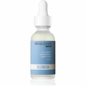 Revolution Skincare Blemish Tea Tree & Hydroxycinnamic Acid zklidňující sérum proti zarudnutí pleti pro mastnou a problematickou pleť 30 ml obraz