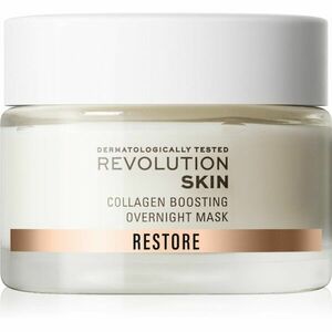 Revolution Skincare Restore Collagen Boosting obnovující noční krémová maska pro podporu tvorby kolagenu 50 ml obraz
