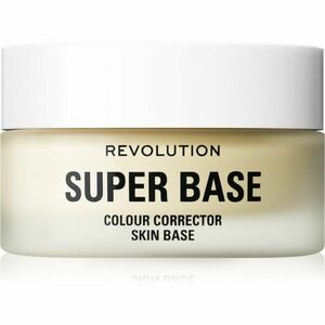 Makeup Revolution Super Base lehce zabarvená podkladová báze odstín Yellow 25 ml obraz