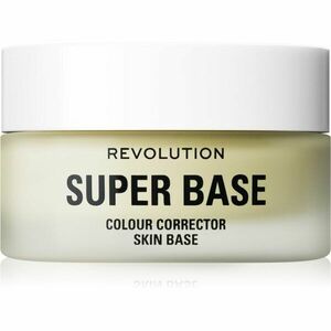 Makeup Revolution Super Base lehce zabarvená podkladová báze odstín Green 25 ml obraz