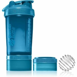 Blender Bottle ProStak Pro sportovní šejkr + zásobník barva Ocean Blue 650 ml obraz