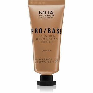 MUA Makeup Academy PRO/BASE Glow Dew rozjasňující podkladová báze odstín Spark 30 ml obraz