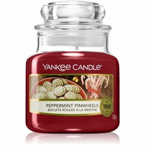 Yankee Candle Peppermint Pinwheels vonná svíčka 104 g obraz