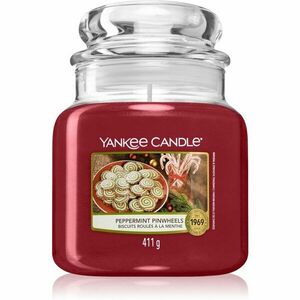 Yankee Candle Peppermint Pinwheels vonná svíčka 411 g obraz