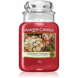 Yankee Candle Peppermint Pinwheels vonná svíčka 623 g obraz