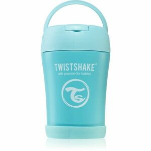Twistshake Stainless Steel Food Container Blue termoska na jídlo 350 ml obraz