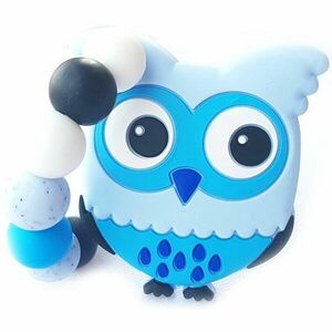 KidPro Teether Owl Blue kousátko 1 ks obraz