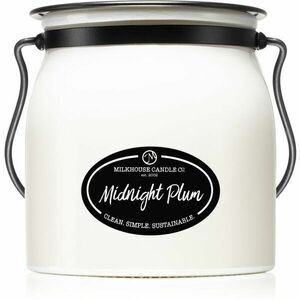 Milkhouse Candle Co. Creamery Midnight Plum vonná svíčka Butter Jar 454 g obraz