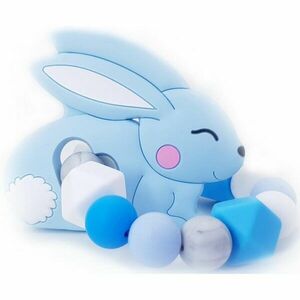 KidPro Teether Bunny kousátko Blue 1 ks obraz