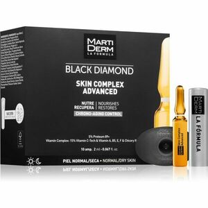MartiDerm Black Diamond Skin Complex Advanced ampulky pro unavenou pleť 10x2 ml obraz