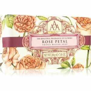 The Somerset Toiletry Co. Aromas Artesanales de Antigua Triple Milled Soap luxusní mýdlo Rose Petal 200 g obraz