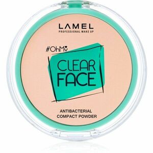 LAMEL OhMy Clear Face kompaktní pudr s antibakteriální přísadou odstín 403 Rosy beige 6 g obraz