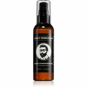 Percy Nobleman Beard Conditioning Oil Fragrance Free olej na vousy bez parfemace 100 ml obraz