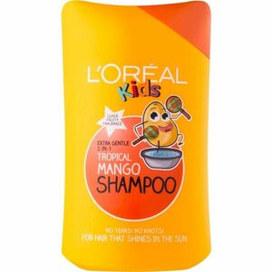 L’Oréal Paris Kids šampon a kondicionér 2 v 1 pro děti Tropical Mango 250 ml obraz