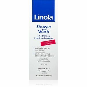Linola Shower and Wash hypoalergenní sprchový gel 300 ml obraz