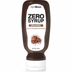 GymBeam Zero Syrup toppingový sirup bez kalorií příchuť Chocolate 320 ml obraz