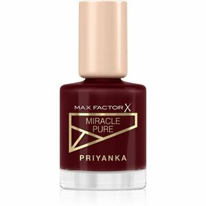 Max Factor x Priyanka Miracle Pure pečující lak na nehty odstín 380 Bold Rosewood 12 ml obraz
