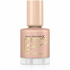 Max Factor x Priyanka Miracle Pure pečující lak na nehty odstín 775 Radiant Rose 12 ml obraz