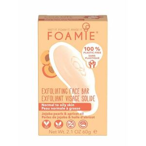 Foamie Čisticí pleťová péče s exfoliačním efektem (Exfoliating Cleansing Face Bar) 60 g obraz