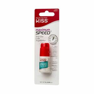 KISS Lepidlo na nehty rychleschnoucí Maximum Speed (Nail Glue) 3 g obraz