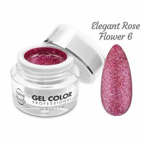 NANI UV/LED gel Glamour Twinkle 5 ml - Elegant Rose Flower obraz