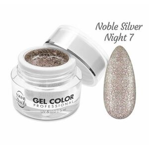 NANI UV/LED gel Glamour Twinkle 5 ml - Noble Silver Night obraz