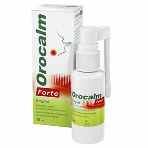 OROCALM Forte 3mg/ml orálni sprej 15 ml obraz