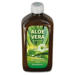 BIOMEDICA Aloe vera šťáva 99, 5 % 500 ml obraz