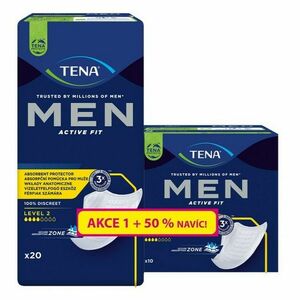 TENA Men level 1 inkontinenční vložky pro muže 24 kusů +12 kusů navíc obraz