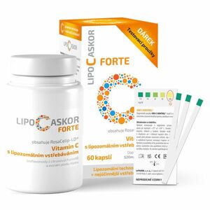 LIPO C ASKOR Forte vitamin C 520 mg 60 kapslí obraz