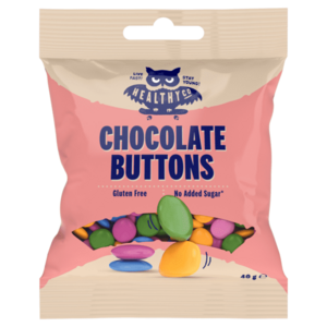 HEALTHYCO Chocolate buttons čokoládové lentilky 40 g obraz