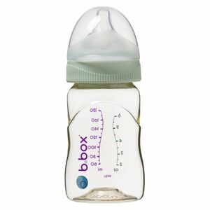 B.BOX Antikoliková kojenecká láhev od narození zelená 180 ml obraz