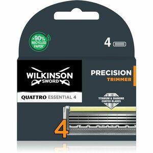 Wilkinson Sword Quattro Titanium Precision náhradní břity 4 ks obraz