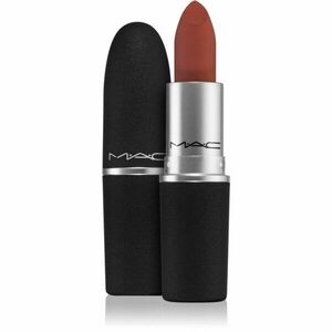MAC Cosmetics Powder Kiss Lipstick matná rtěnka odstín Devoted to Chili 3 g obraz