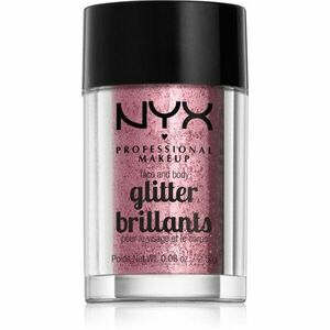 NYX Professional Makeup Face & Body Glitter Brillants třpytky na obličej i tělo odstín 02 Rose 2.5 g obraz