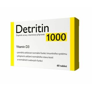 Detritin 1000 IU Vitamin D3 60 tablet obraz