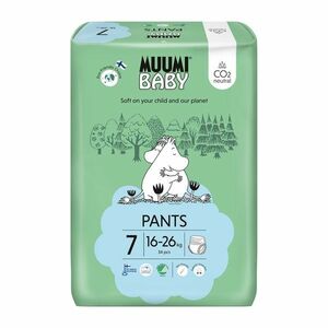 Muumi Baby Pants 7 XL 16–26 kg eko kalhotky 34 ks obraz