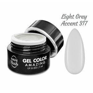 NANI UV gel Amazing Line 5 ml - Light Grey Accent obraz