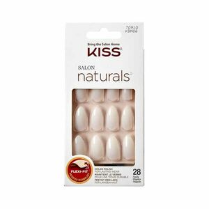 KISS Přírodní nehty vhodné pro lakování 70910 Salon Naturals (Nails) 28 ks obraz