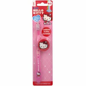 VitalCare Zubní kartáček s krytkou Hello Kitty obraz