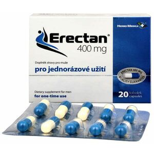 Erectan Erectan 400 mg 20 tob. obraz