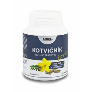 Adiel Kotvičník zemní FORTE s vitamínem E 90 pilulek obraz