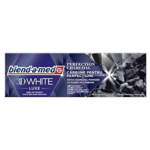 BLEND-A-MED Zubní pasta 3D White Luxe Charcoal 75 ml obraz