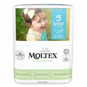 MOLTEX Pure & Nature Junior 11-16 kg 25 kusů obraz