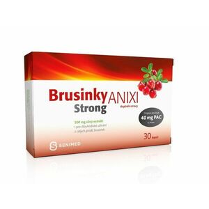 Brusinky ANIXI Strong 500 mg 30 kapslí obraz