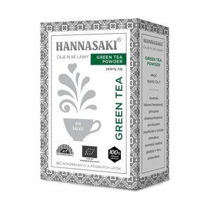 Hannasaki Green Tea Powder BIO sypaný čaj 50 g obraz