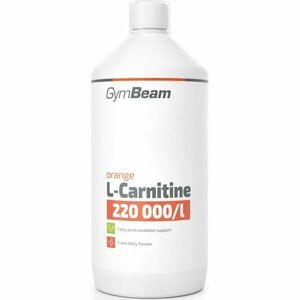 GymBeam L-Carnitine 220 000 mg/l spalovač tuků příchuť Orange 1000 ml obraz