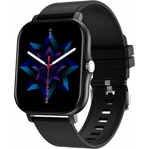 Wotchi Smartwatch WO2GTG - Black Silicone obraz