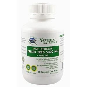 Australian Remedy Celery Seed 5800 mg 60 kapslí obraz
